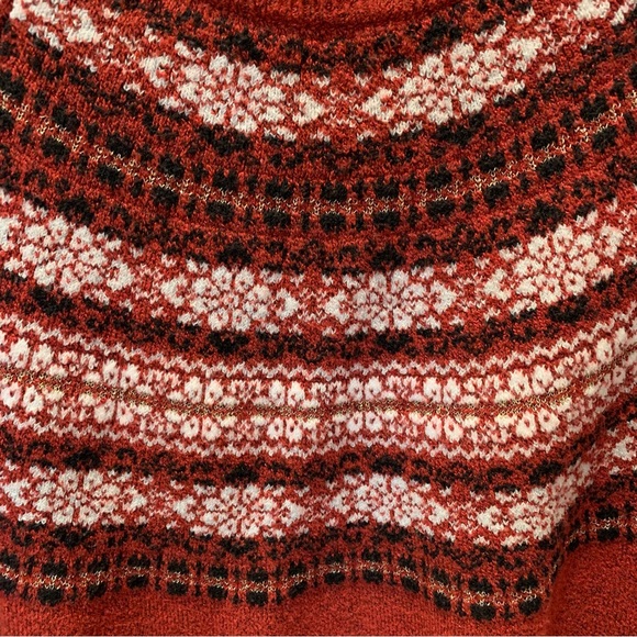 Croft & Barrow Plus Size Fair Isle Holiday Christmas Sweater - Picture 5 of 9
